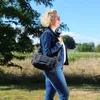 Canvas Damen Tasche Schultertache Umhängetasche Shopper Bag Produktbild-Vorschau 6