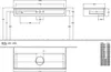 V&B Waschtischunterschrank mit Frontstruktur Antao Produktbild-Vorschau 4