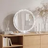 Rund Schminkspiegel mit LED Beleuchtung, 180° Rotation Produktbild-Vorschau 2