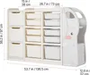 VEVOR Rangement pour jouets Étagère à jouets en forme Voir les images du produit 8