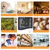Thermomètre hygromètre numérique avec horloge, pour Voir les images du produit 15