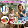 Montessori Spielzeug ab 1 Jahr, 3-in-1 Farbe Sortierspiel, Produktbild-Vorschau 5