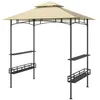 Outsunny Grillpavillon 240 x 150 x 257cm wasserdicht Produktbild-Vorschau 1