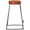 vidaXL Barhocker 2 Stk. Dunkelbraun 41x29x62 cm Produktbild-Vorschau 3
