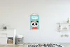MuchoWow® Textilposter Panda - Blumen - Zitat 60x90 cm mit Produktbild-Vorschau 2
