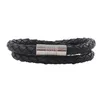 Lederkette Lederband 4 mm Herren Halskette Schwarz 17-100 Produktbild-Vorschau 4