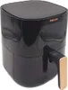 A black Philips air fryer with gold accents is shown against a white background. Produktbild-Vorschau