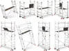 Rusztowanie aluminiowe przegubowe jezdne HIGHER Acro-Twin Podgląd zdjęcia produktu 13