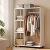 Armoire à roulettes HOMCOM, penderie mobile, 80 x 40 x 128 Voir les images du produit 2
