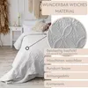 Tagesdecke Bett Bettüberwurf 200x220cm Überwurf Ornamente Produktbild-Vorschau 3