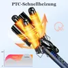 CkeyiN Lockenstab 3 Fässer,25mm Welleneisen für Haare,Beach Produktbild-Vorschau 6