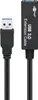 goobay cavo di prolunga USB 3.0 attivo nero 5 m (confezione Anteprima dell’immagine prodotto 1