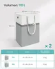 SONGMICS Wäschekorb, 2er Set, 110 L Wäschesammler ffaltbar, Produktbild-Vorschau 7