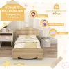 AIYAPLAY Dětská postel, postel pro mládež, postel ve tvaru Náhled obrázku produktu 5