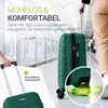 Juskys Hartschale Kofferset Reisekoffer 3 teilig - Produktbild-Vorschau 4
