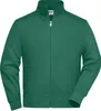 James & Nicholson Workwear Sweat Jacket Gr. S, dunkelgrün Produktbild-Vorschau 1