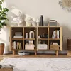UnboxG Massivholz Sideboard 140x40x80 cm Eiche – 4 Türen Produktbild-Vorschau 10