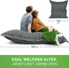 Green Bean® Indoor Sitzsack "Square" 140x180cm mit 380 Produktbild-Vorschau 5
