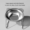 INF Gamelle surélevée en acier inoxydable 304 - Ergonomique Voir les images du produit 5
