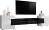 A modern TV stand with a large flat-screen TV mounted above it, set against a white background. Náhľad obrázku produktu