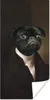 MuchoWow® Poster Hund - Kunst - Tiere 60x120 cm - Produktbild-Vorschau 1