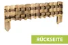 Beeteinfassung aus dunklem Bambus Produktbild-Vorschau 3