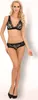 LC Louanee Set 2 pezzi nero S/M Anteprima dell’immagine prodotto 2