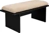Dutchbone Shiho Sitzbänke 85x35x38 cm Beige/ Braun Produktbild-Vorschau 2