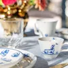 Heinen Delfts Blauw – Espressotasse Teckel Nhaan 2 st. – Bild 2 Anteprima dell’immagine prodotto