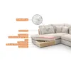 BEAUTYSOFA | Designový rohový gauč PARMA, rohový gauč ve Náhled obrázku produktu 5