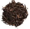 A pile of dark brown mulch with pieces of wood and bark. Produktbild-Vorschau