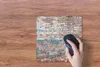 MuchoWow® Mauspad Mousepad Backstein - Straßenkunst - Wand Produktbild-Vorschau 3