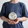 Retro Tischuhr mit Wecker, leises Uhrwerk, LED Nachtlicht, Produktbild-Vorschau 4