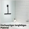 DEKAZIA® Duschabzieher Schwarz Silikon – Abzieher Dusche Produktbild-Vorschau 6