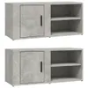 vidaXL TV Schränke 2 Stk. Betongrau 80x31,5x36 cm Produktbild-Vorschau 3