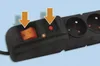 Emos P53872, 3 meter, zwart, 5 stopcontacten, 250 V, 10 A, Productafbeelding-voorbeeld 5