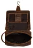 GREENBURRY trousse de toilette Vintage Toilet Bag Brown Voir les images du produit 3
