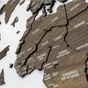 Dřevěná mapa světa na zeď – 3D dřevěná nástěnná mapa, Náhled obrázku produktu 8