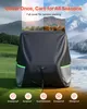 SucceBuy Wetterfeste Abdeckung für 2+2/4-Sitzer-Golfwagen Produktbild-Vorschau 3