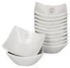 12er Set Tapas Schälchen Porzellan Dip-Schüssel Dessert Produktbild-Vorschau 1