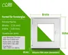 BauPlaza - Finestra Serramenti in pvc bianco - vetro camera Anteprima dell’immagine prodotto 2