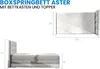 Boxspringbett Aster 90x200 cm Bonellfederkern inkl. Topper Produktbild-Vorschau 3