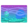 MuchoWow® Gaming Mauspad Mousepad Spiele - Pixel Art - Mond Produktbild-Vorschau 1