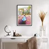 Gerahmtes Poster - Schwarzer Rahmen - Boho Heidekraut Frau Produktbild-Vorschau 6