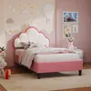 Lit bébé INONEFT 90 x 190 cm, lit rembourré avec éclairage Voir les images du produit 4