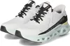 A pair of white Skechers athletic shoes with black laces and accents. Voir les images du produit