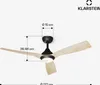 Klarstein Smart stropný ventilátor, 132 cm, so Náhľad obrázku produktu 8