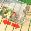 winterbeauy 1Stk Rolling Grillkorb mit griff,Rolling Produktbild-Vorschau 6