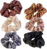 6 Stück Haargummis Seiden-Haargummis Satin für Damen, Produktbild-Vorschau 1