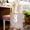 Mr. & Mrs. Panda Jutebeutel Panda Angeln - Braun Pastell - Produktbild-Vorschau 4